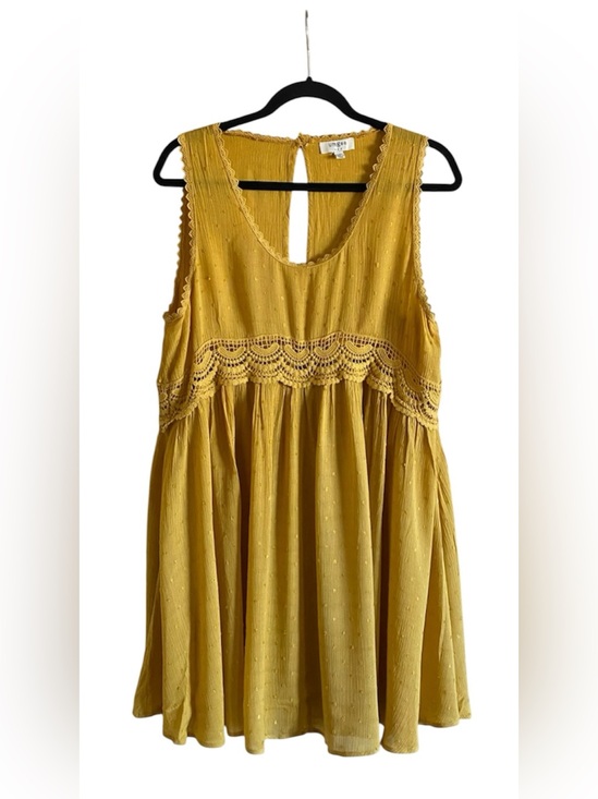 Umgee Dresses & Skirts - Women’s UMGEE Sleeveless Crochet Lace Dress Size M